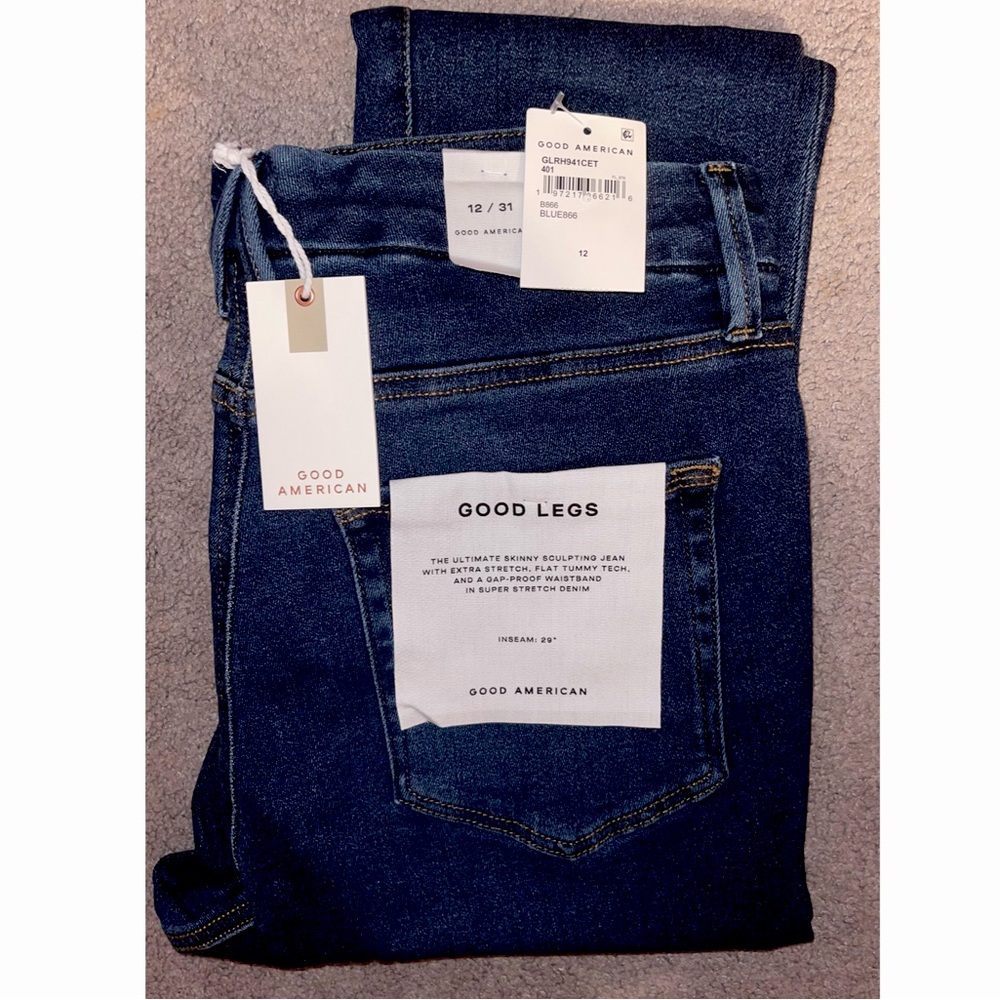 Women’s Size 12 Good American “Good Legs” Jeans